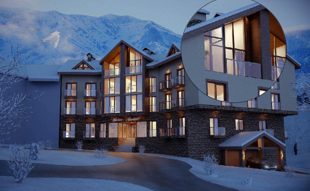 Duplex Apartment In New Gudauri Near Gondola Bagian luar foto